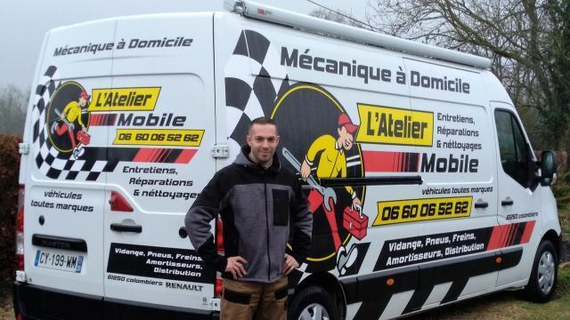 Garage mobile à Nalliers, Luçon  Mécanicien à Fontenay le comte - Manu Auto 'Mobile