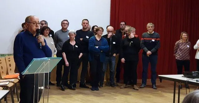 photo dominique forest a présenté son équipe et son programme.