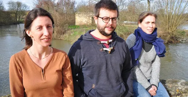 photo de gauche à droite : agnès roger, romain mariot et morgane sineau. &copy; le maine libre