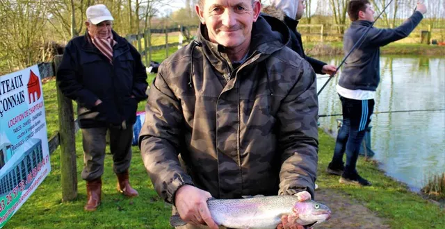 photo comme philippe ici, plusieurs truites attrapées atteignaient presque 1,5 kg. &copy; le maine libre