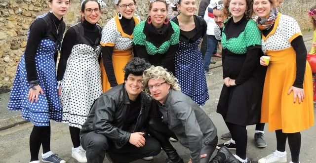 photo la fine équipe de grease made in valennes. &copy; le maine libre