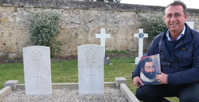 photo passionné d’histoire et d’aviation, grégoire béraud raconte le destin de deux aviateurs australiens tombés après le débarquement. &copy; ouest-france