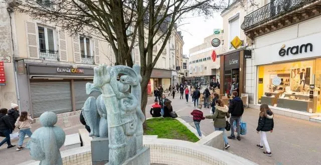 photo l’avenir des commerces en hypercentre au mans serait plus lisible si le cas de la future zone commerciale de béner était résolu. &copy; dominique breugnot/teamdbc-pictures