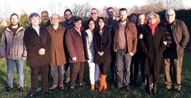 photo christian landeau, maire sortant, repart avec une nouvelle équipe.. &copy; liste