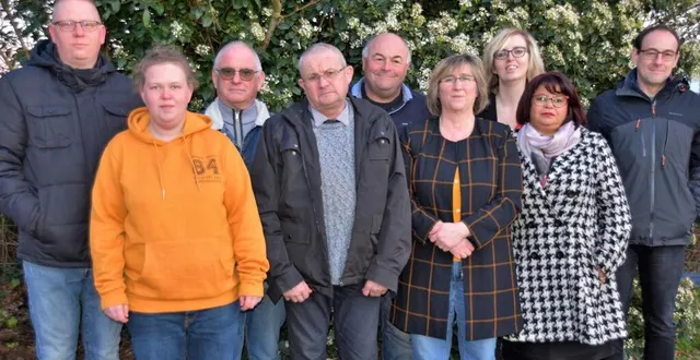 photo les membres de la liste de claudine furet-paquin. &copy; le maine libre