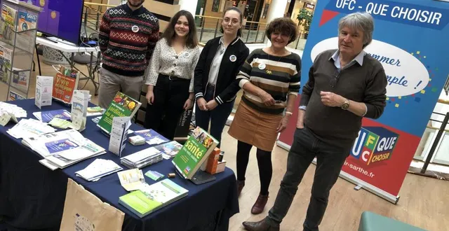 photo « le consommateur a un grand pouvoir, mais il l’utilise mal », selon l’ufc-que choisir. à droite, la présidente, évelyne gaubert et le vice-président, jean-yves hervez. &copy; ouest-france