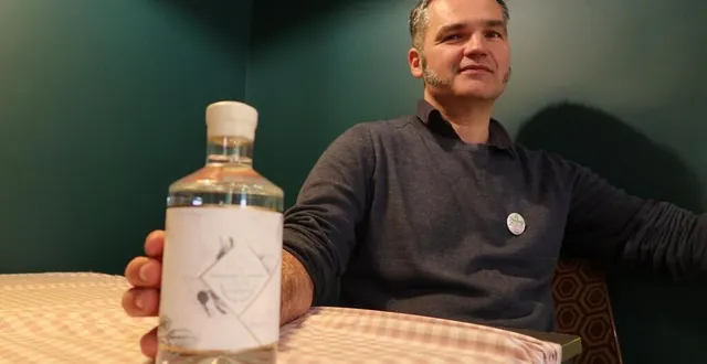 photo emmanuel viton est l’inventeur de cette eau-de-vie de rillettes. &copy; le maine libre