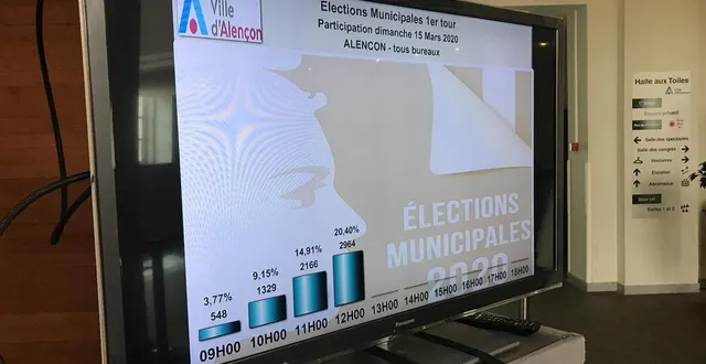 photo à midi, le taux de participation à alençon est de 20,40 %, soit six points de moins qu’en 2014. &copy; ouest-france
