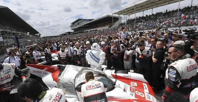 photo il faudra patienter pour voir une dernière fois la toyota ts050 au mans, avant l’arrivée des hypercars. &copy; photo le maine libre – denis lambert