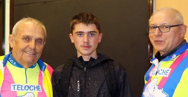 photo lucas garreau, jeune vététiste. &copy; le maine libre