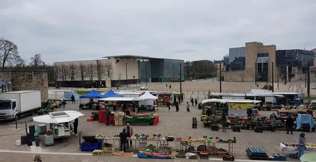 photo les marchés alimentaires pourront être autorisés sous conditions. &copy; le maine libre