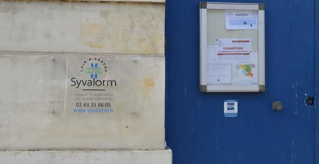 photo les bureaux du syvalorm sont fermés. &copy; le maine libre