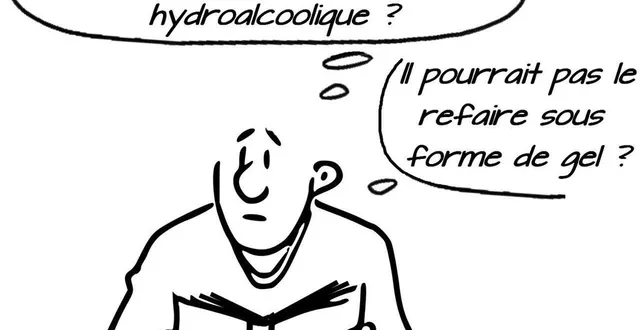 photo chaque jour, un dessin humoristique est publié sur les pages facebook du diocèse de séez mais aussi de la paroisse de flers. &copy; d.r.