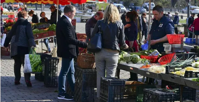 photo le mans, mars 2020. les marchés vont rester fermés encore quelque temps au mans. &copy; archives le maine libre – yvon loué