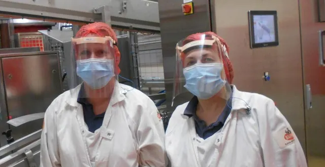 photo la direction remercie ses salariés et ceux de toute la chaîne alimentaire, fournisseurs, transporteurs, distributeurs, « pour leur dévouement, implication, volonté afin de maintenir nos activités qui alimentent le pays ». &copy; le maine libre