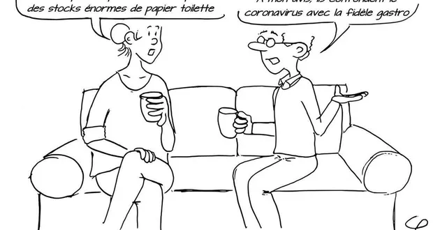 photo l’énigme du papier toilette intrigue aussi frère emmanuel. &copy; christophe peschet