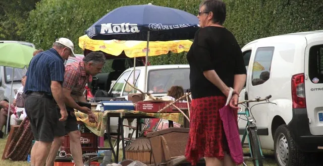 photo le vide-greniers n’aura pas lieu cette année. &copy; archives le maine libre