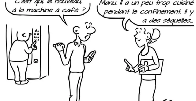 photo le père christophe peschet a croqué, pour la chronique de frère manu, la passion du salésien pour la cuisine. et ses possibles séquelles post-confinement. &copy; christophe peschet