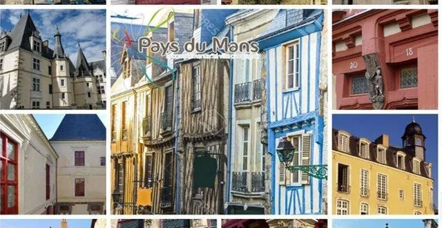 photo la carte postale dédiée à la cité plantagenêt, au mans. elle est accompagnée d’un texte pour guider les pas des visiteurs. &copy; j2m communication