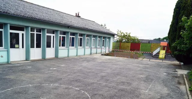 photo tout est prêt pour recevoir les enfants dès ce matin. &copy; ouest-france