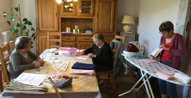 photo derniers points avant la distribution. &copy; ouest-france