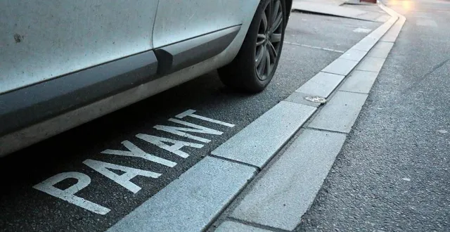 photo en cette période exceptionnelle de crise sanitaire, le stationnement demeure gratuit sur la voie publique au mans. &copy; archives