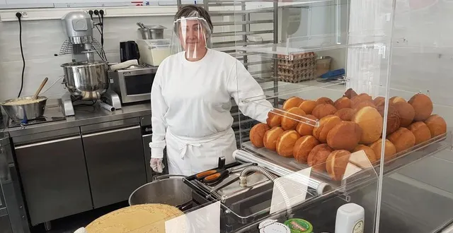 photo alison lereteux attend les gourmands. &copy; le maine libre