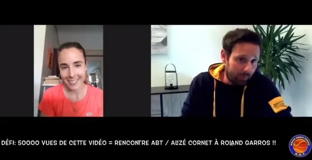 photo alizé cornet rencontrera-t-elle les sarthois en septembre prochain ? &copy; capture d’écran