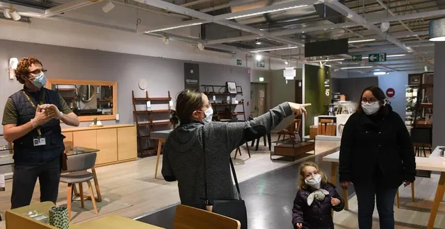 photo au mans ou comme ici à angers, les magasins alinéa sont ouverts depuis la fin du confinement. c’est-à-dire depuis le 11 mai &copy; archives