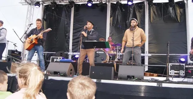 photo le groupe chantenaysien « les sans prétention », lors du premier festival « à tout bout d’champ » en 2017. &copy; archives le maine libre