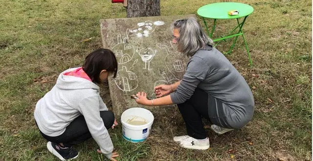 photo un espace de créativité pour petits et grands. &copy; le maine libre
