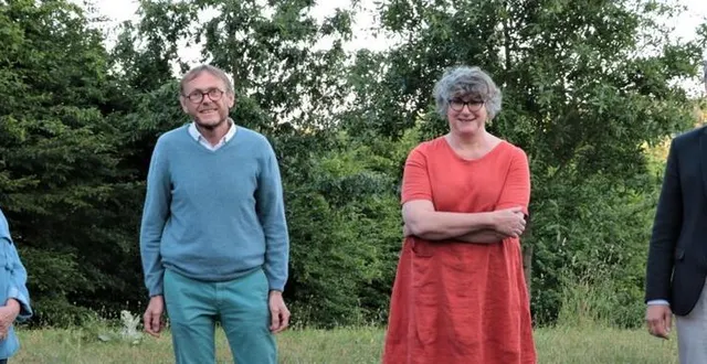 photo les adjoints et la maire, de gauche à droite, catherine jamet, stéphane fournier, anne-sophie lemée, luc buffler. &copy; ouest-france