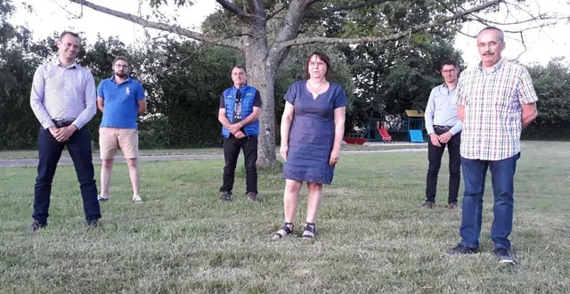 photo de gauche à droite : cyrille launay, benjamin vallet, laurent yvard, sylvie poirier, jean-françois cailly et reynald ewrarht. &copy; ouest-france