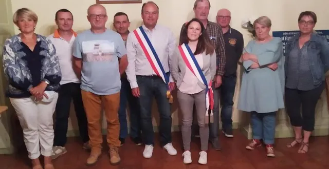 photo l’équipe municipale (absente aurélie courcelle). &copy; le maine libre