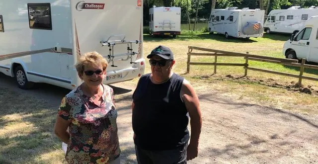 photo une cinquantaine de places sont réservées aux camping-cars à saint-céneri-le-gérei. &copy; ouest-france