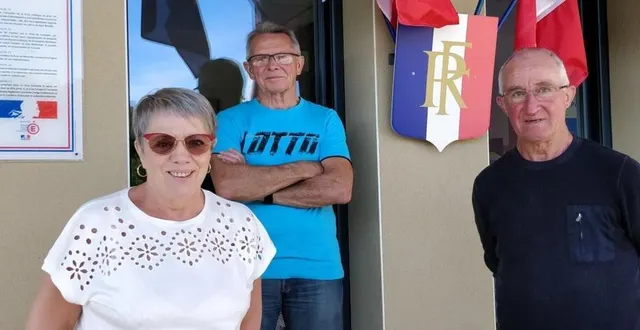 photo annie desoeuvre-dujardin, deuxième adjointe ; jacky alleau, maire et gilbert guérin, premier adjoint. &copy; ouest-france