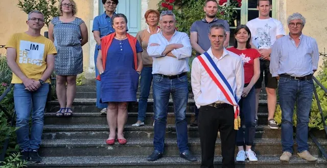photo le nouveau conseil municipal de maigné. &copy; le maine libre