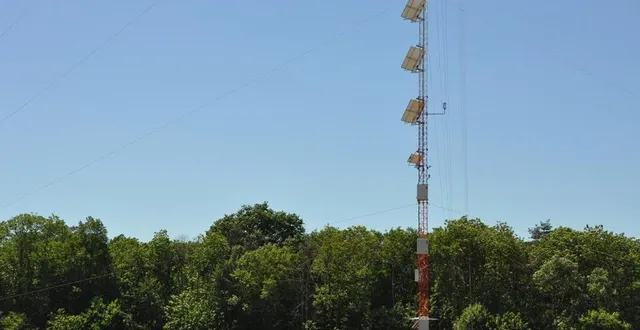 photo le mât de mesure est en service depuis janvier 2020. &copy; le maine libre