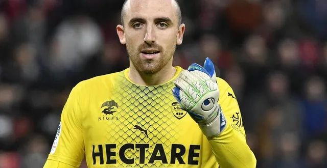 photo après deux saisons en prêt du côté de nîmes, paul bernardoni s’est engagé avec angers sco. &copy; philippe renault