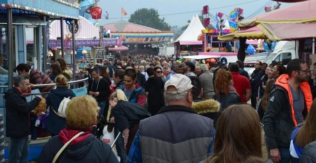 photo chaque année, la foire de la saint-denis, à montilly-sur-noireau, accueille plus de 80 000 visiteurs. &copy; archives ouest-france