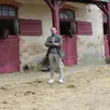 photo au haras, la saison repart doucement. malgré la crise actuelle, vincent dubois est confiant pour la suite.