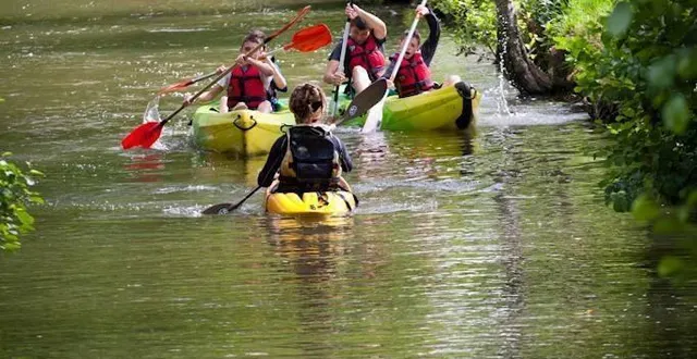 photo une sortie en canoë en toute liberté sur l’huisne, la même, ça vous branche ? &copy; archives j.-p. berlose
