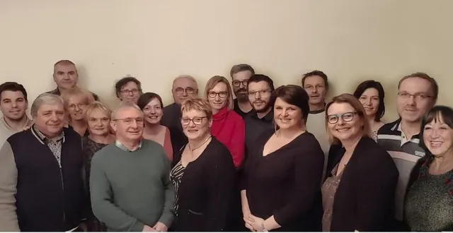 photo les candidats de la liste « notre priorité c’est vous ! » mobilisés pour le second tour du dimanche 28 juin. &copy; le maine libre