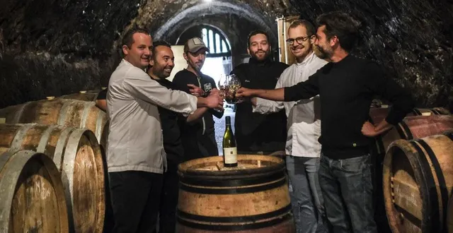 photo marçon, jeudi 11 juin 2020. sébastien cornille et les chefs ont mûri leur projet pendant le confinement. ils feront découvrir leur savoir-faire aux clients cet été dans la cave. &copy; photo le maine libre – denis lambert