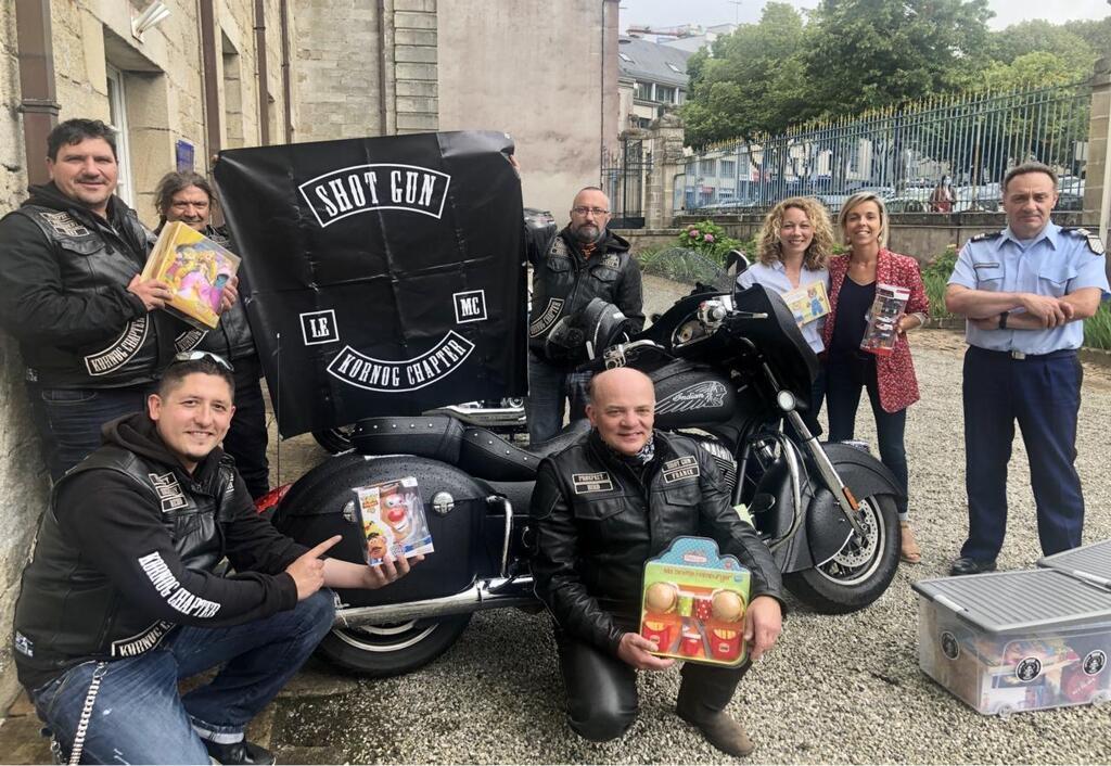 Quimper. Le geste solidaire de bikers au grand cœur 