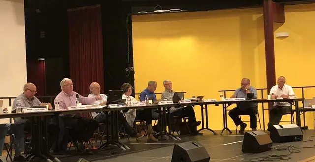 photo conseil d’agglomération de flers agglo, le 25 juin 2020. &copy; ouest-france