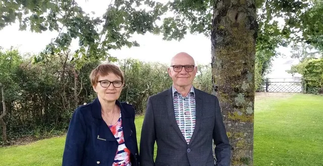 photo christine et alain pittet qui ont travaillé près de 50 ans au sein de l’entreprise leleu-burov &copy; ouest-france