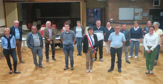 photo le conseil municipal a élu brigitte têtu-edin maire de la commune vendredi dernier. &copy; ouest-france
