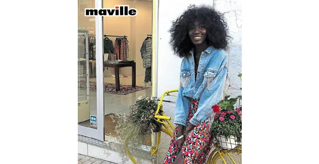 photo bintou aubier a été mannequin pendant plusieurs années, avant d’ouvrir sa boutique.