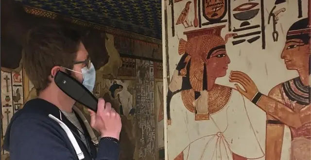 photo les visiteurs vont pouvoir découvrir ou redécouvrir l’espace égyptien muni d’audioguides. &copy; les musées du mans